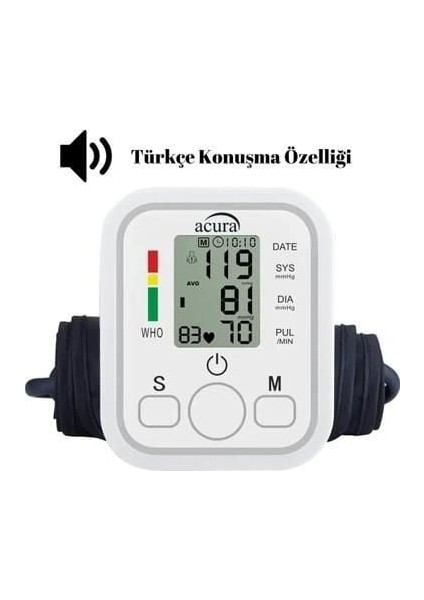 Tansiyon Aleti Koldan Ölçme Konuşan Model Acura AC-463K fiyatları