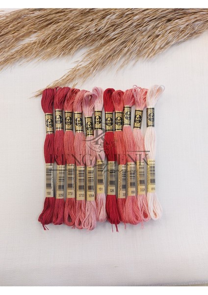 Muline Pembe Renkler 11 Renk