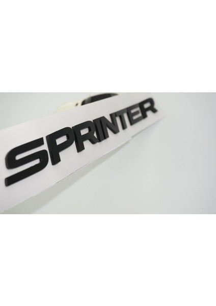 Sprinter 211 311 313 Bagaj Siyah Yazı Logo Benz Ile Uyumlu