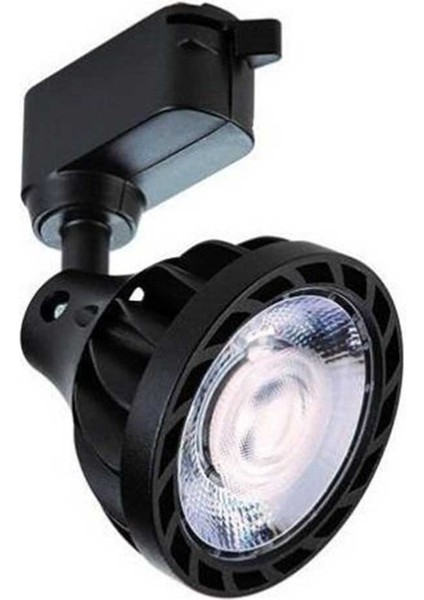 Cata CT-5314G 30W Karina LED Armatür Gün Işığı Beyaz Işık 3200K Ev Ofis Siyah Kasa Ray Spot Aydınlatma Lamba