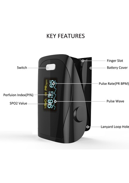 Pulse Oksimetre Pro-F9 Model