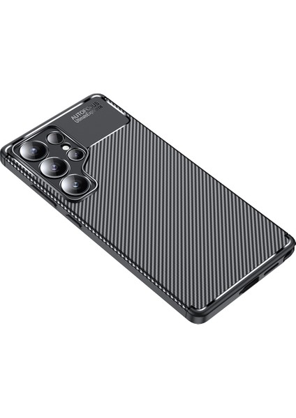 Samsung Galaxy S25 Ultra Kılıf Karbon Desenli Şık Negro Premium Silikon Kapak modelleri