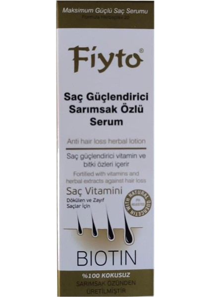 Saç Güçlendirici Sarımsak Özlü Serum 250 ml