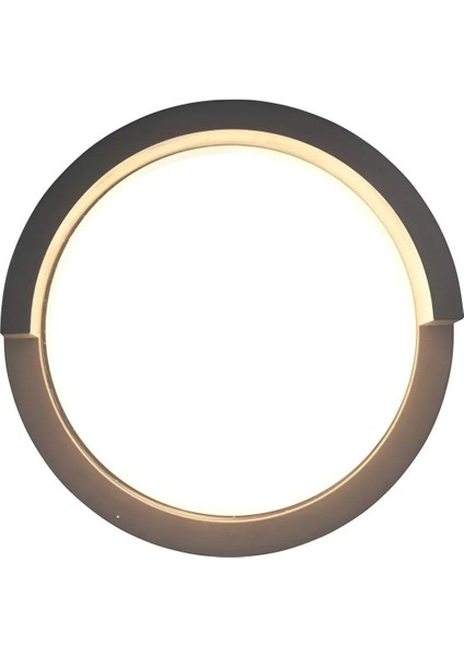 CT-7073 Bora LED Bahçe Aplik Sıva Üstü Gün Işığı Beyaz 3200K 15W Aydınlatma