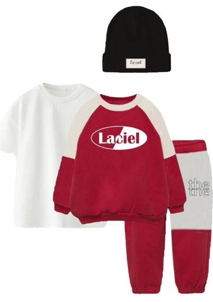 Laciel Sloganlı Unisex Kit Kat Takım