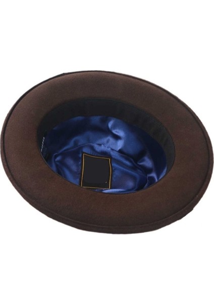 Unisex Homburg Fötr Şapka