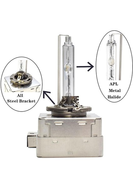 Xenon Ampul D3s 8000k