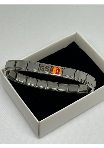 Taraftar Charm Italyan Bileklik Gs (Galatasaray)