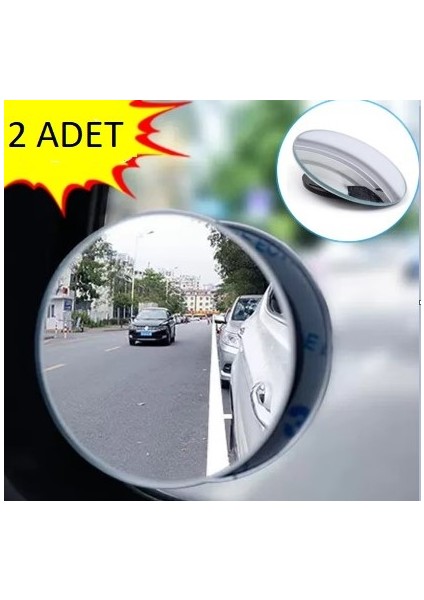 Çerçevesiz Ayarlanabilir Kör Nokta Aynası 2 Li