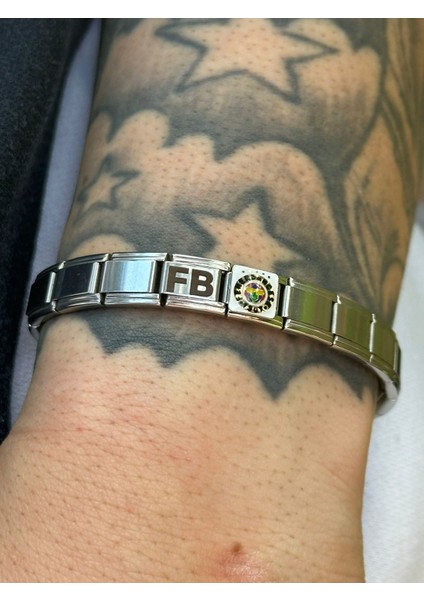 Taraftar Charm Italyan Bileklik Fb (Fenerbahçe)