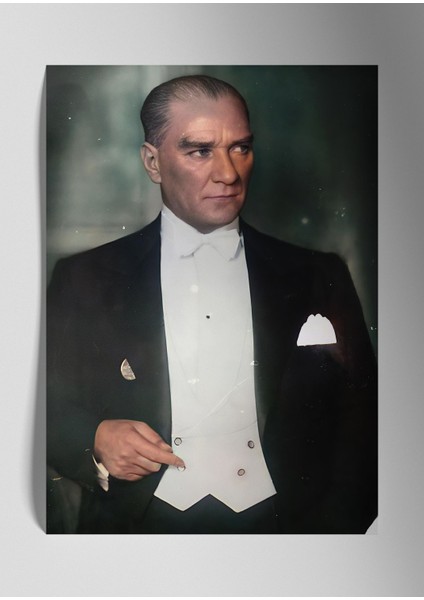 Atatürk - Metal Poster Tablo