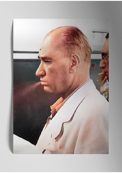 Atatürk - Metal Poster Tablo