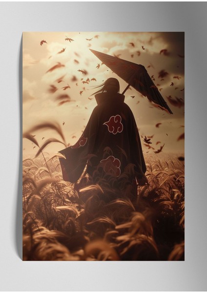 Itachi Uchiha Naruto Anime - Metal Tablo