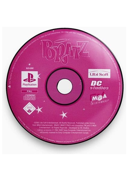 Major Selection Bratz Pembe CD Şeklinde Y2K Rozet