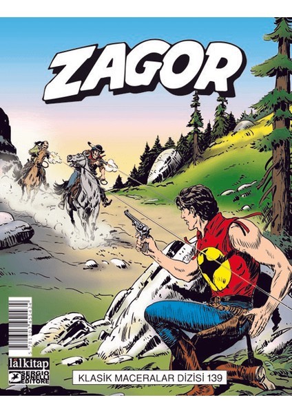 Zagor Klasik Maceralar 139. Sayı - Jacopo Rauch