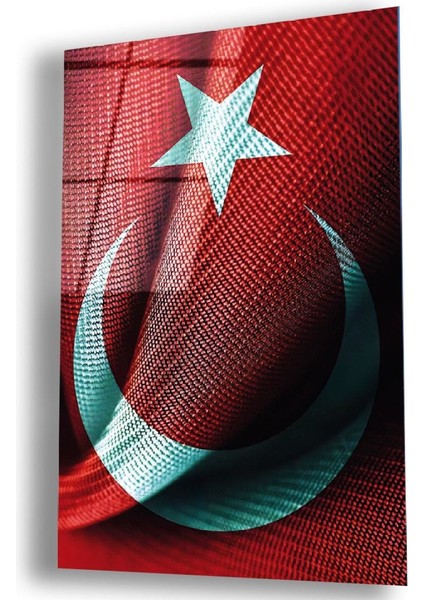 Kırılmaz Cam Ay Yıldız Tablo