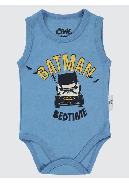 Civil Baby Erkek Bebek Çıtçıtlı Badi 1-18 Ay Açık Indigo