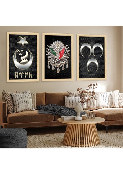 Ahşap Çerçeveli Osmanlı Tuğrası Tablo fiyatları