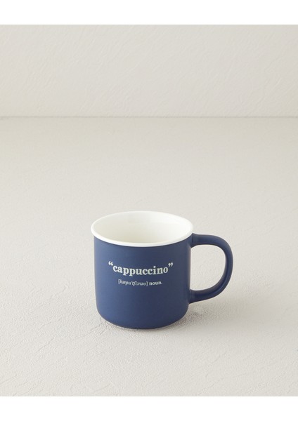 Phoebe Cappucino New Bone China Kupa 200 ml Lacivert fiyatları