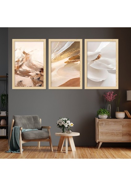 Ahşap Çerçeveli Modern Tablo
