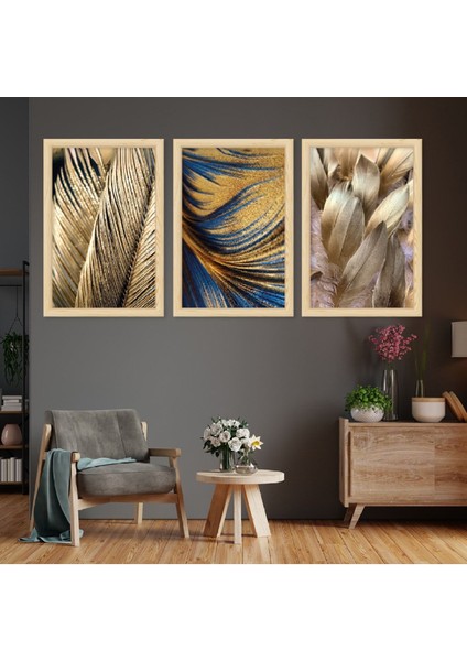 Ahşap Çerçeveli Modern Tablo