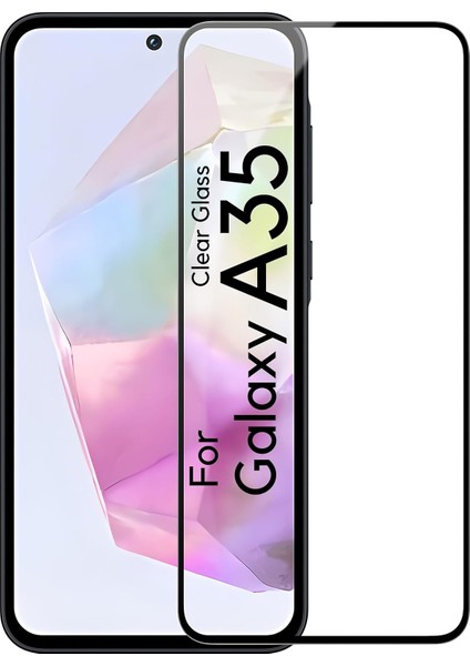 Samsung Galaxy A35 Için Ekran Koruyucu Anti-Static Temperli Cam