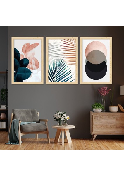 Ahşap Çerçeveli Modern Tablo