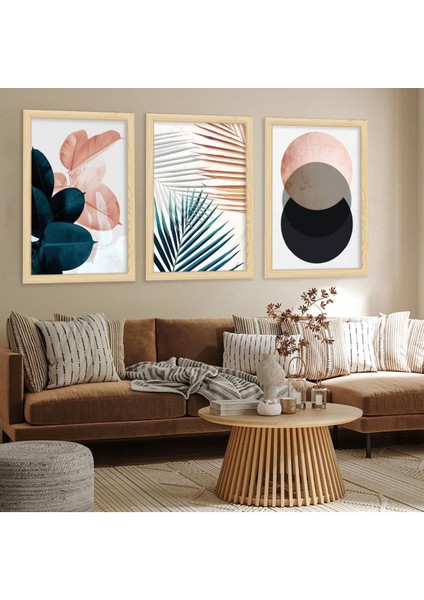 Ahşap Çerçeveli Modern Tablo