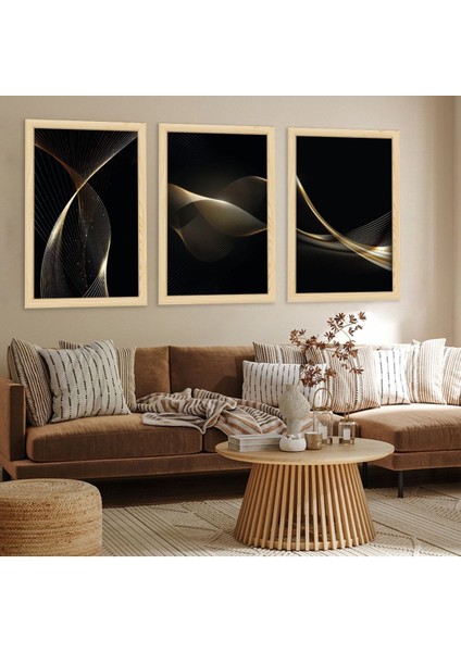 Ahşap Çerçeveli Modern Çizim Tablo fiyatları