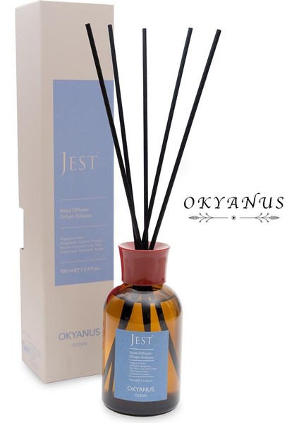 Okyanus Bambu Çubuklu Oda Ortam Kokusu 100 ml