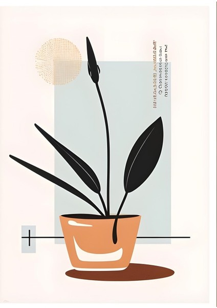 Matisse - Boho - Art Deco - Soyut - Doğa ( 3 Lü Çerçevesiz ) Poster - Afiş - Tablo KR2C00077/