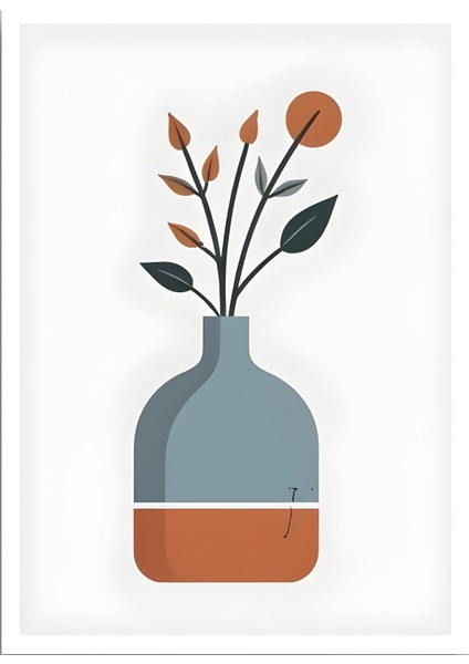 Matisse - Boho - Art Deco - Soyut - Doğa ( 3 Lü Çerçevesiz ) Poster - Afiş - Tablo KR2C00249/