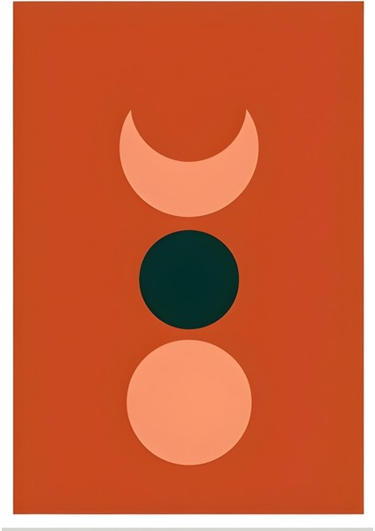 Matisse - Boho - Art Deco - Soyut - Doğa ( 3 Lü Çerçevesiz ) Poster - Afiş - Tablo KR2C00869/