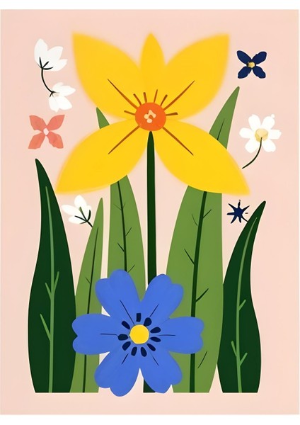 Matisse - Boho - Art Deco - Soyut - Doğa ( 3 Lü Çerçevesiz ) Poster - Afiş - Tablo KR2C00715/ fırsatları