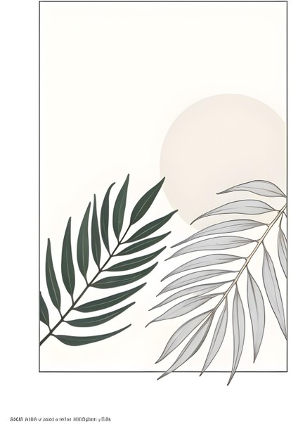 Matisse - Boho - Art Deco - Soyut - Doğa ( 3 Lü Çerçevesiz ) Poster - Afiş - Tablo KR2C00140/ fırsatları