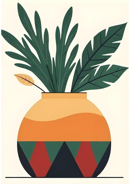 Matisse - Boho - Art Deco - Soyut - Doğa ( 3 Lü Çerçevesiz ) Poster - Afiş - Tablo KR2C00184/ modelleri