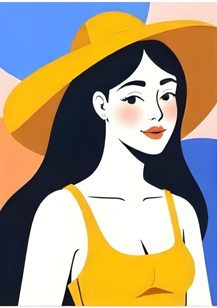 Matisse - Boho - Art Deco - Soyut - Doğa ( 3 Lü Çerçevesiz ) Poster - Afiş - Tablo KR2C00041/