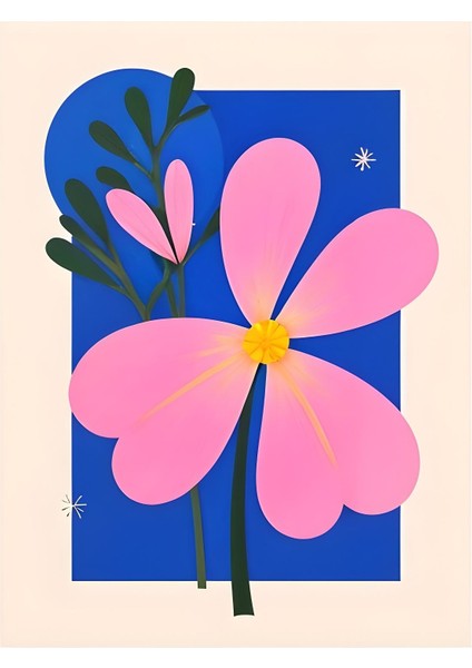 Matisse - Boho - Art Deco - Soyut - Doğa ( 3 Lü Çerçevesiz ) Poster - Afiş - Tablo KR2C00706/
