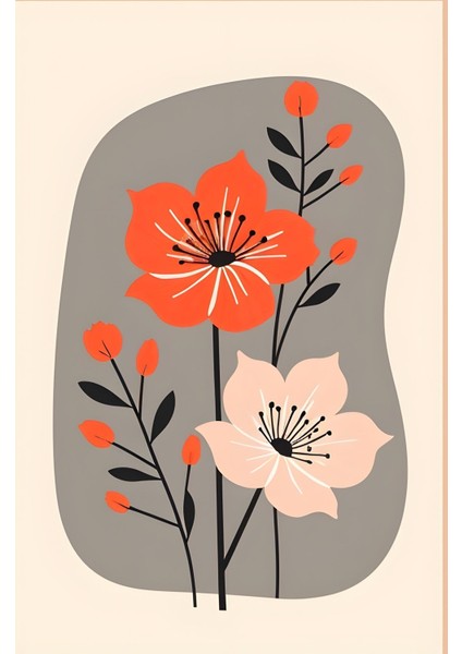 Matisse - Boho - Art Deco - Soyut - Doğa ( 3 Lü Çerçevesiz ) Poster - Afiş - Tablo KR2C00682/ modelleri