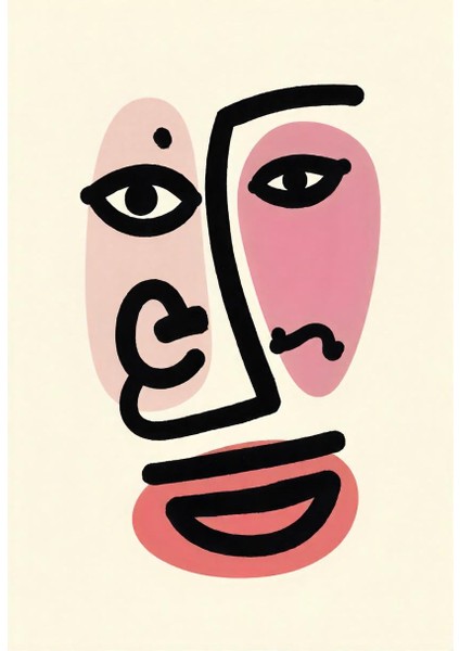 Matisse - Boho - Art Deco - Soyut - Doğa ( 3 Lü Çerçevesiz ) Poster - Afiş - Tablo KR2C00001/ fırsatları