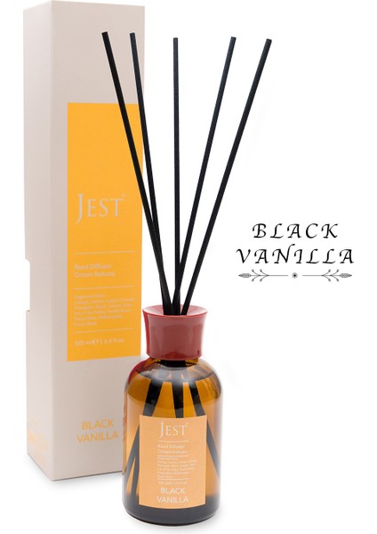 Black Vanilya Çubuklu Oda Ortam Kokusu 100 ml