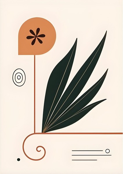 Matisse - Boho - Art Deco - Soyut - Doğa ( 3 Lü Çerçevesiz ) Poster - Afiş - Tablo KR2C00078/ fırsatları