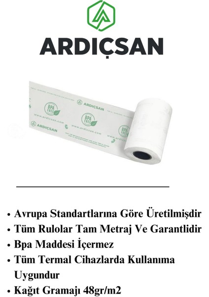 56X16 Termal Yazarkasa Kağıdı Pos Rulosu