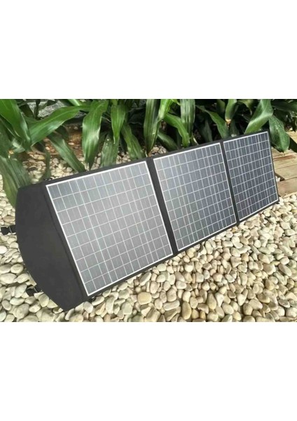 Güneş Paneli Katlanabilir 45 W Portatif Solar Su Geçirmez Güneş Enerjisi Sarj Cihazı