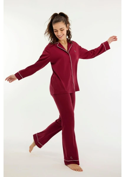 Moon Milk Milky PJ Set - Ruby