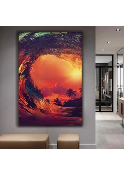 Tsunami Kanvas Tablo