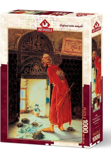 Puzzle Kaplumbağa Terbiyecisi 1000 Parça Puzzle