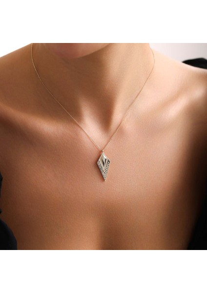 Triangle Grek Altın Kolye modelleri