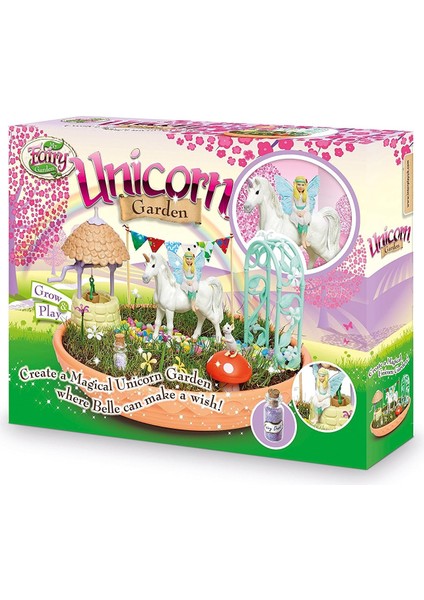 Fairy Garden Unicorn Bahçesi