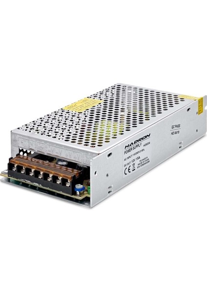Adaptör Metal 12V 15A 20*10*4cm